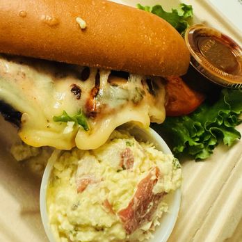 Sam's Bar-B-Que - Chicken Breast with Swiss Cheese sandwich - Barbeque Near Me - San Jose, California