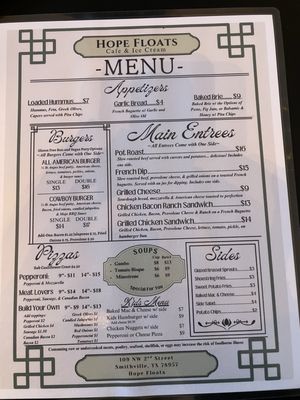 Menu photo 2 Hope Floats Smithville, TX Menu photo 2 Hope Floats Smithville, TX