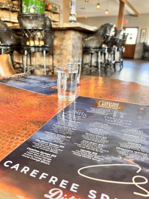 Menu photo 6 Carefree Spirits Distillery Cave Creek, AZ