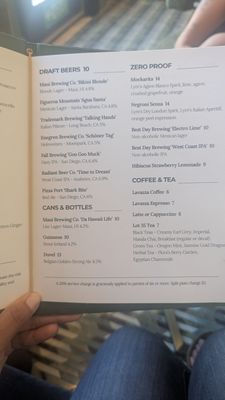 Menu photo 3 La Sala Long Beach, CA