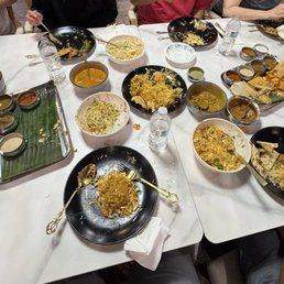 Many many curries on rice and noodles Many many curries on rice and noodles