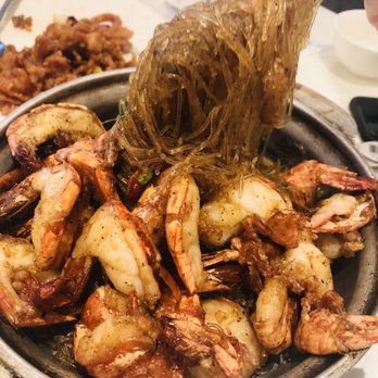 Henry's Cuisine - Peppered prawns w/ glass noodles - Asian Fusion Near Me - Alhambra, California Henry's Cuisine - Peppered prawns w/ glass noodles - Asian Fusion Near Me - Alhambra, California