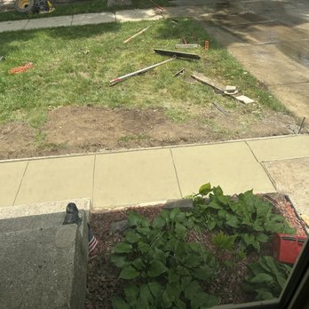 ANS Roofing and Seal Coating - Front sidewalk creation - Roofing Near Me