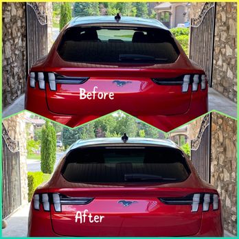 Blue Zero Motoring - Before & after tinting the glasses - Auto Customization Near Me - Salt Lake City, Utah Blue Zero Motoring - Before & after tinting the glasses - Auto Customization Near Me - Salt Lake City, Utah