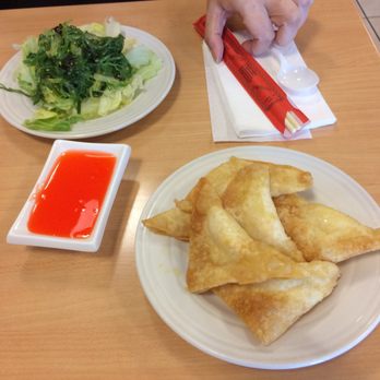 Red Sun - Seaweed salad and lobster rangoon - Japanese Near Me - Greenwood, Indiana Red Sun - Seaweed salad and lobster rangoon - Japanese Near Me - Greenwood, Indiana