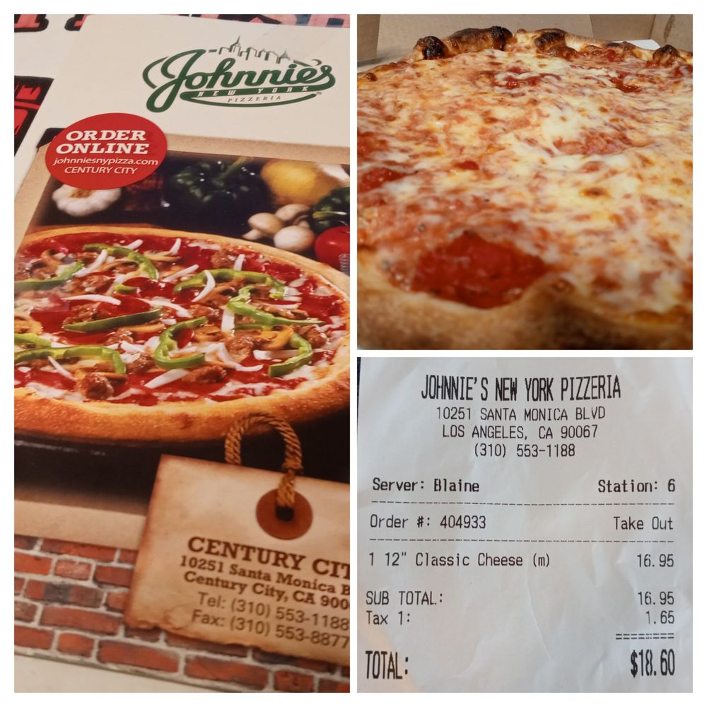 Menu is extensive https://www.yelp.com/menu/johnnies-los-angeles-7 But it's the All Star Pizza we love!
