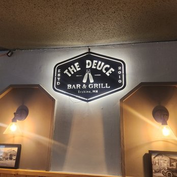 The Deuce - a sign above a bar and grill - Bars Near Me - Erskine, Minnesota The Deuce - a sign above a bar and grill - Bars Near Me - Erskine, Minnesota