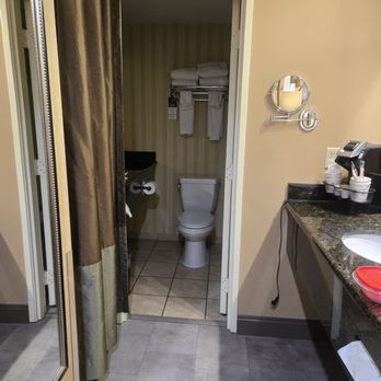 Best Western Plus Canyonlands Inn - Large bathroom with double sink! - Hotels Near Me - Moab, Utah