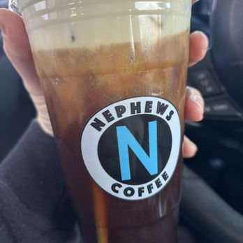 Nephews Coffee - Cold brew with coconut cold foam - Coffee & Tea Near Me - Phoenix, Arizona