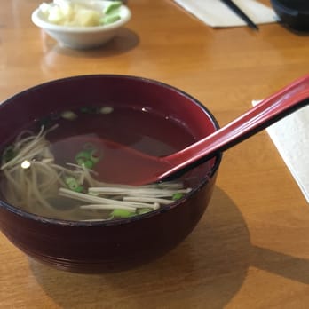 Komé - Clear soup for a start. Yummy! - Japanese Near Me - Austin, Texas Komé - Clear soup for a start. Yummy! - Japanese Near Me - Austin, Texas