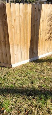 Fence Installation - We specialize in installing new fences and gates to your homes.