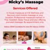 Nickys Mobile Massage gift card