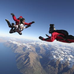 NZONE Skydive - A personal skydive photographer will freefall alongside you to give you the highest quality photos and video footage.