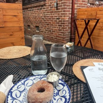 Tabard Inn Restaurant - Donut was delicious. - American Near Me - Washington, DC, District of Columbia Tabard Inn Restaurant - Donut was delicious. - American Near Me - Washington, DC, District of Columbia