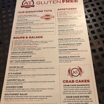 Alexander's Tavern - Gluten free menu pg 1 - Bars Near Me - Baltimore, Maryland Alexander's Tavern - Gluten free menu pg 1 - Bars Near Me - Baltimore, Maryland