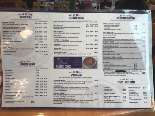Menu photo 6 Spot Coffee- Hamburg Hamburg, NY Menu photo 6 Spot Coffee- Hamburg Hamburg, NY