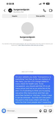 Burger + Grain by null