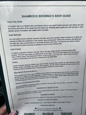 Shamrock Brewing Co by null