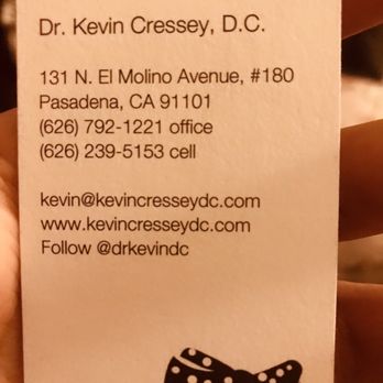Kevin Cressey, DC - Chiropractors Near Me - Pasadena, California