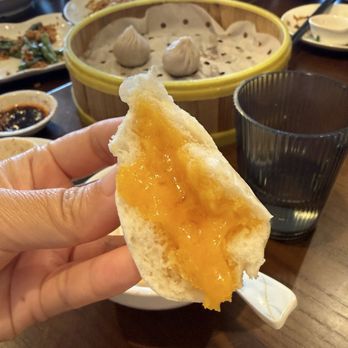 M Dumpling - Salted Egg Custard Buns(4) - Chinese Near Me - Fremont, California M Dumpling - Salted Egg Custard Buns(4) - Chinese Near Me - Fremont, California