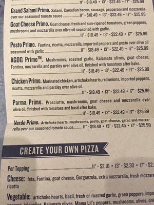 Menu photo 2 Pagliacci Pizza Seattle, WA Menu photo 2 Pagliacci Pizza Seattle, WA