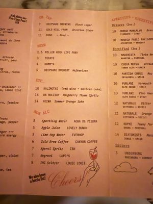 Menu photo 3 Little Pep Winston-Salem, NC