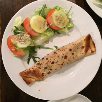 Cafe Próżna - Pancake with eggplant - Cafes Near Me - Warsaw, MZ Cafe Próżna - Pancake with eggplant - Cafes Near Me - Warsaw, MZ