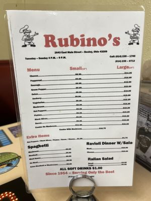 Rubinos Pizza by null