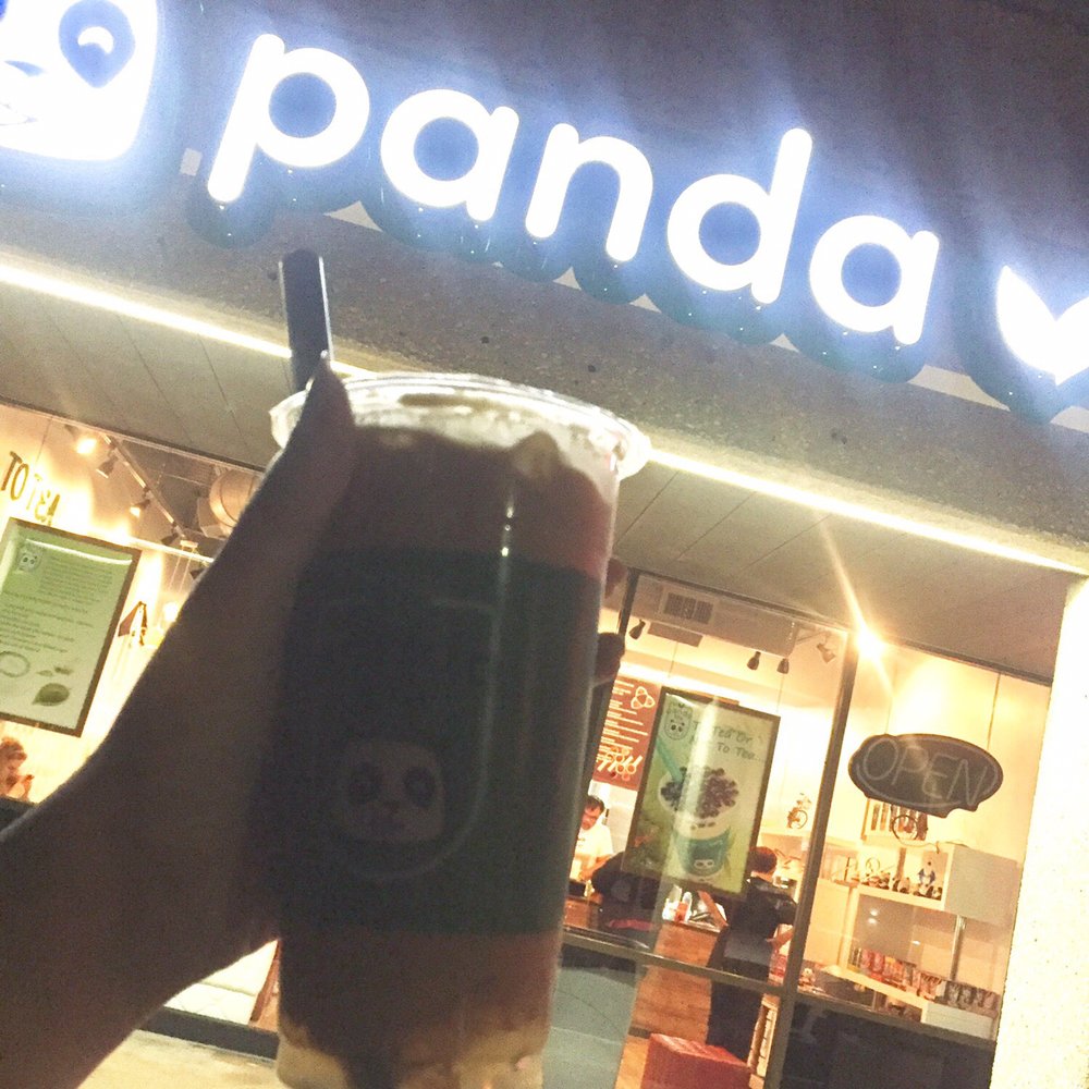 Tea Rak Tea - Panda Tea on Greenville, Ave in Dallas TX. Large Cup with 3/4 filled with ice - Bubble Tea Near Me - Dallas, Texas Tea Rak Tea - Panda Tea on Greenville, Ave in Dallas TX. Large Cup with 3/4 filled with ice - Bubble Tea Near Me - Dallas, Texas