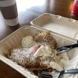 Seven Suns Coffee & Tea - Nutella bomb crepe