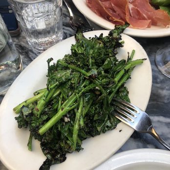 Gjelina - Grilled Broccolini , Garlic , Chili & Vinegar - New American Near Me - Venice, California Gjelina - Grilled Broccolini , Garlic , Chili & Vinegar - New American Near Me - Venice, California