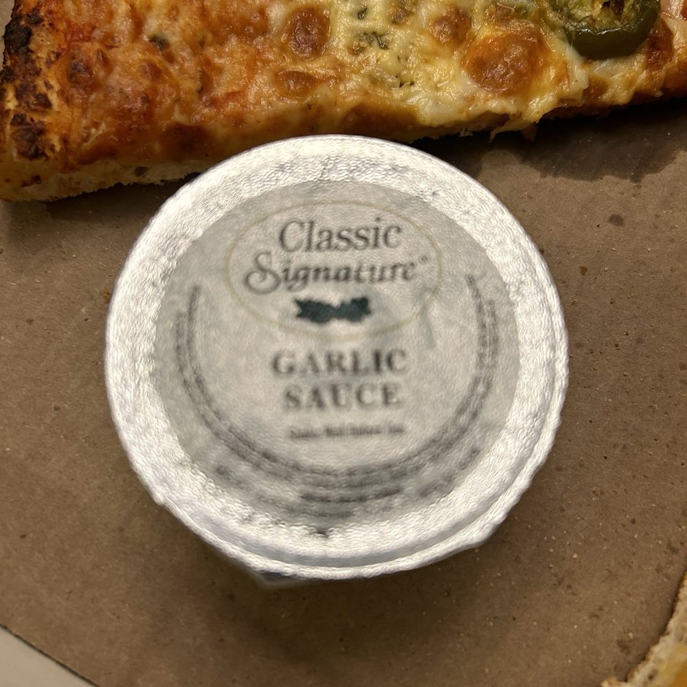 Stoner's Pizza Joint - Garlic sauce - Pizza Near Me - Palm Coast, Florida Stoner's Pizza Joint - Garlic sauce - Pizza Near Me - Palm Coast, Florida