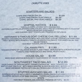 Whiptail Grill - Menu part 1 - Mexican Near Me - Springdale, Utah Whiptail Grill - Menu part 1 - Mexican Near Me - Springdale, Utah