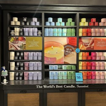 Bath & Body Works - Candle Wall - Cosmetics & Beauty Supply Near Me - Lawrence, Kansas