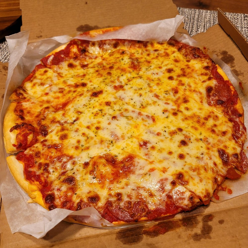 Pepperoni with extra cheese - delicious!