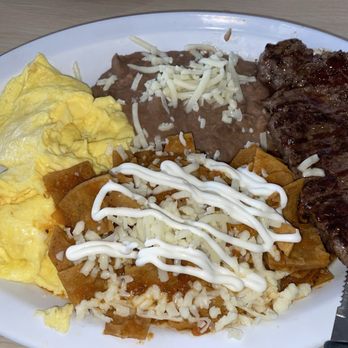 Aunt Emma's Pancakes - Chilaquiles with Steak - Pancakes Near Me - Chula Vista, California