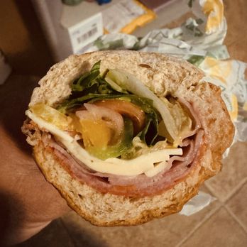 Subway - Where is the lettuce. I asked for extra onions, cucumber, tomato, bell peppers and banana peppers. The bread was horrible!! - Sandwiches Near Me - Mililani, Hawaii Subway - Where is the lettuce. I asked for extra onions, cucumber, tomato, bell peppers and banana peppers. The bread was horrible!! - Sandwiches Near Me - Mililani, Hawaii