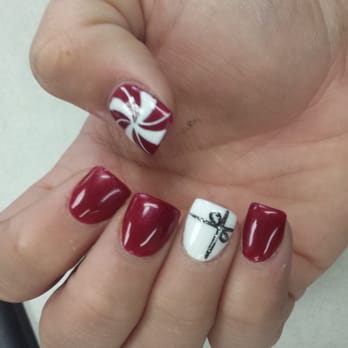 Chic Nails & Spa - Christmas nails :) - Nail Salons Near Me - San Dimas, California
