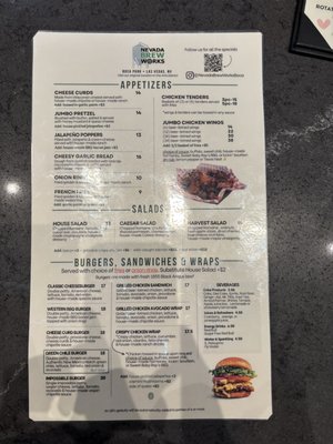 Menu photo 1 Nevada Brew Works Las Vegas, NV Menu photo 1 Nevada Brew Works Las Vegas, NV
