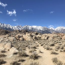 In the Alabama Hills!