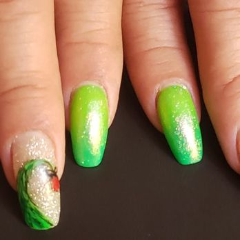 Nailfie - Grinch theme - Nail Salons Near Me - El Monte, California Nailfie - Grinch theme - Nail Salons Near Me - El Monte, California