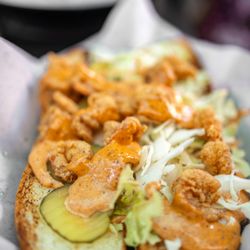 Poor House Bistro - Fried Shrimp Poboy ($20)