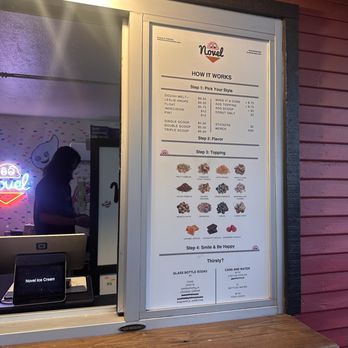 Novel Ice Cream - Menu - Desserts Near Me - Phoenix, Arizona