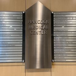 United Surgery Center Murrieta - Directory at entrance.