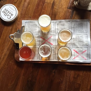 Cellarmaker Brewing Company - Flight of 5oz beers - Breweries Near Me - Berkeley, California