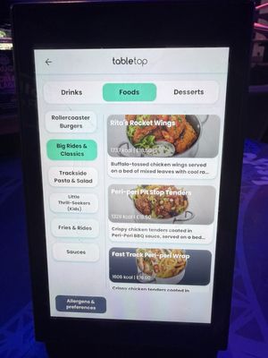 Menu photo 2 Rollercoaster Restaurant Alton, STS Menu photo 2 Rollercoaster Restaurant Alton, STS