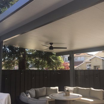 Bright Ideas Design Center - View from the back door - Patio Coverings Near Me