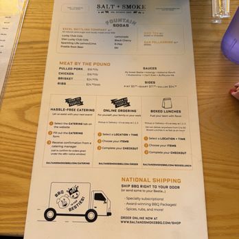 Salt + Smoke - Menu (as of 6/10/25) - Bars Near Me - Saint Louis, Missouri Salt + Smoke - Menu (as of 6/10/25) - Bars Near Me - Saint Louis, Missouri