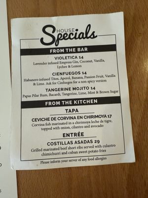 Menu photo 3 Casual Habana Cafe Hackensack, NJ