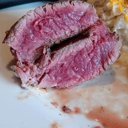 My "medium well" steak. My "medium well" steak.